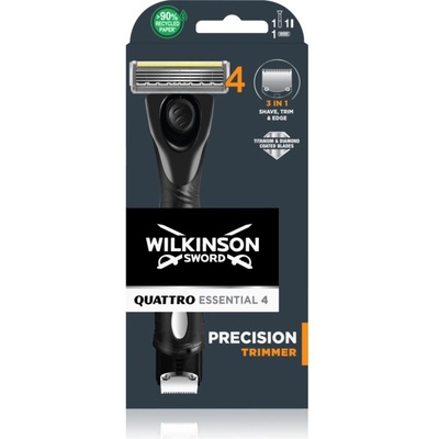 Wilkinson Sword Quattro Precision Trimmer самобръсначка Резервни остриета 1 бр