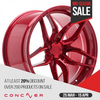 Concaver CVR3 11x20 5x110 ET0-30 matt black