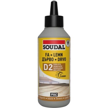 Soudal D2 - супербързо лепило за дърво 5кг (6249)