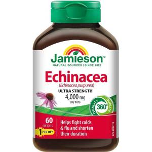 Jamieson Ехинацея, 4000 mg, 60 капсули, Jamieson