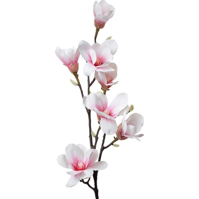 Umělá květina bílá magnolie – 97 cm