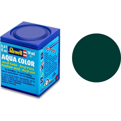 Revell Акрилна боя, Revell, Aqua Black Green 4036140, Мат (R36140)