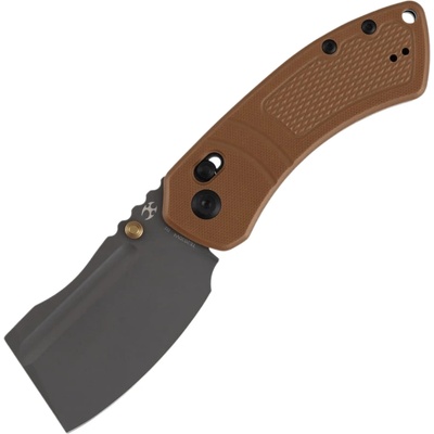 Kansept Korvid V Gray TiCn Coated D2 Brown G10 TE2030V4