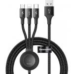 Baseus Star Ring 4in1 WiFi+Lit+Type C+Micro 1.2m