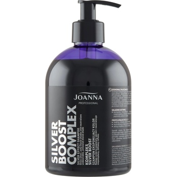 Joanna Professional Silver Boost Complex šampón na zlepšenie farby vlasov 500 ml