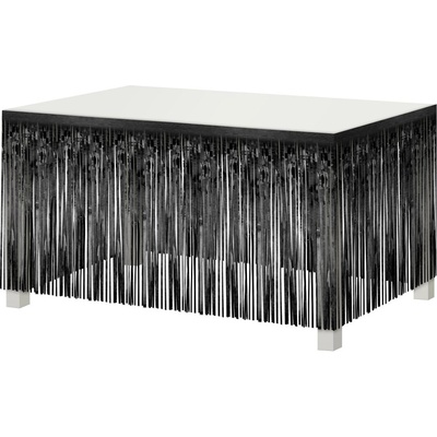 GoDan Rautová sukně třásně černé 300x80 cm