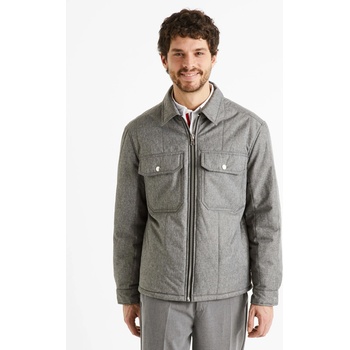 Celio Сиво мъжко зимно яке Celio Dustripes Celio | Siv | МЪЖЕ | S