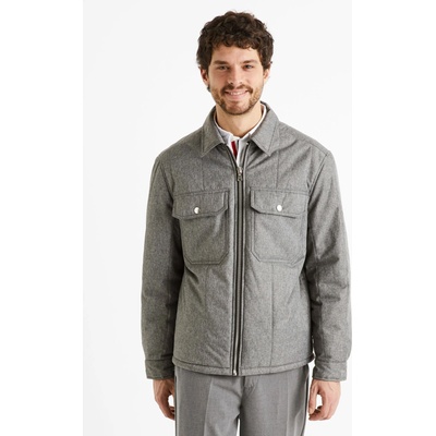 Celio Сиво мъжко зимно яке Celio Dustripes Celio | Siv | МЪЖЕ | S