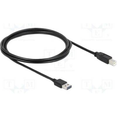 Delock 83359 USB 2.0 USB A zástrčka dvoustranná USB B vidlice 2m