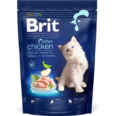 Brit Premium by Nature Kitten Chicken 0,8 kg
