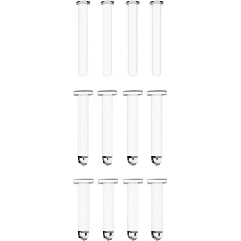 Shots Toys Резервни щифтове за пенис клетки ManCage прозрачни