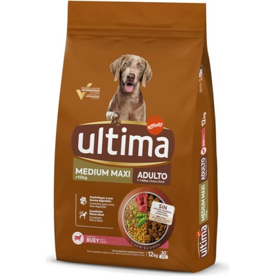 Ultima Medium/Maxi Adult Beef 2 x 12 kg