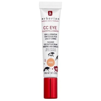 Erborian CC Eye Radiance Eye Contour Cream озаряващ околоочен крем cc 10 ml нюанс Doré
