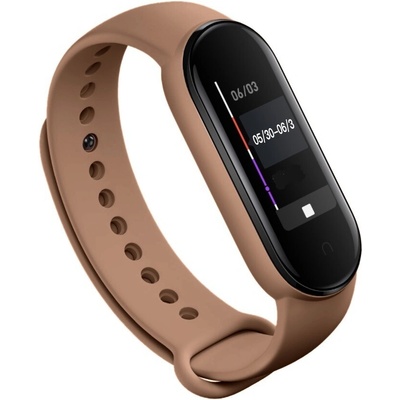 Xiaomi Mi Band 5/6 náhradný náramok Hnedá MBS5-HNE