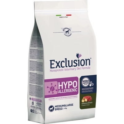 Exclusion Diet Hypoallergenic Medium & Large Adult Horse & Potato 12 kg