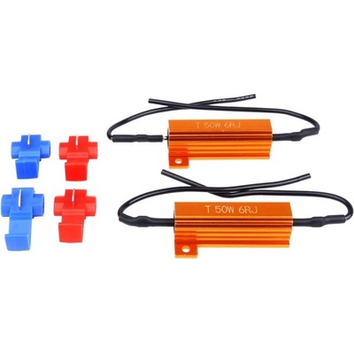 AMiO CANBUS резистор за LED крушки 6Ohm 50W 2бр (2778)
