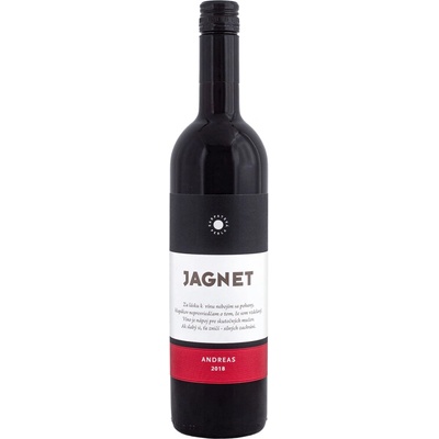 Karpatská Perla Jagnet Andreas 13% 0,75 l (čistá fľaša)