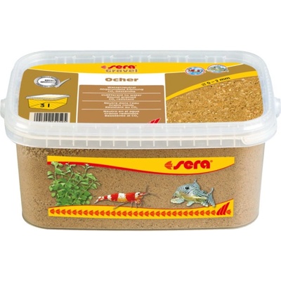 Sera Gravel Ocher 0-2 mm, 3 l
