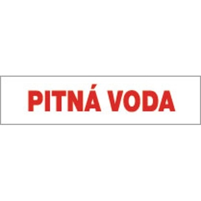 ČERVA Tabulka bezpečnostní - Pitná voda 9903002999999