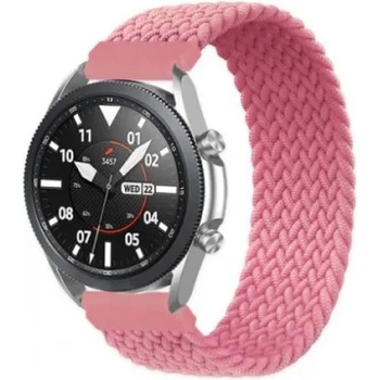 Еластична каишка Braided, розова за Huawei Watch GT 42mm / GT2 42mm / GT3 42mm / Samsung Watch 42mm / Amazfit