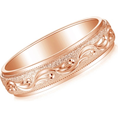 Olivie Snubní stříbrný prsten TOKIO ROSE 9048