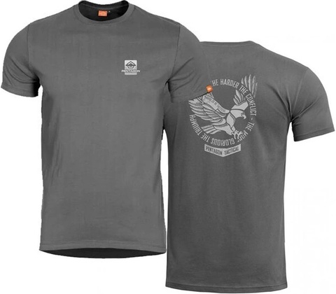 Pentagon Eagle tričko Wwolf grey