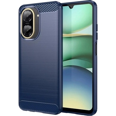 Gigapack Redmi A5 4G GIGAPACK Силиконов протектор за телефон, удароустойчив, карбонов модел, синьо GP-169313 (GP-169313)