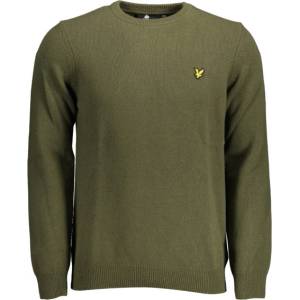 Lyle & Scott Мъжки пуловер lyle & scott, Цвят Зелен (kn921vf_verde_w485)