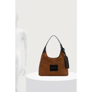 Marc Jacobs чанта тип хобо дамска от велур the belted sack (2f6hsh032h01)