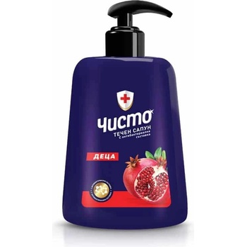 Чисто Течен сапун ЧИСТО ЗА ДЕЦА 3+ 250 мл (а-055)