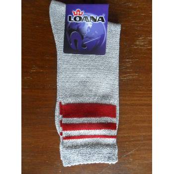 Loana 52385 dámské ponožky světlý melír