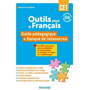 Outils pour le Français CE1 - Manuel - Guide pédagogique + Banque de ressources | Helbling, Aminta, Le Phat Tan (2026)