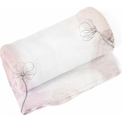 Sablio Deka Růžový akvarel 190x140