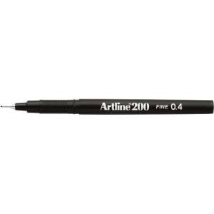 Artline Fineliner 200 Fine 0.4 черен (EK-200 BLACK)