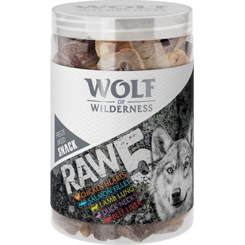 Wolf of Wilderness Snack RAW 5 Mix sušené mrazom 3 x 150 g