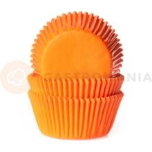 House of Marie Košíčky na cupcakeoranžová HM0046 oranžová průměr 5 cm 50 ks