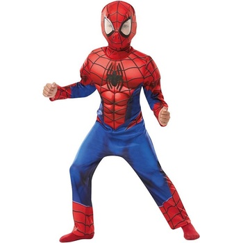 Rubies Детски карнавален костюм Rubies - Spider-Man Deluxe, 9-10 години (883028287208)