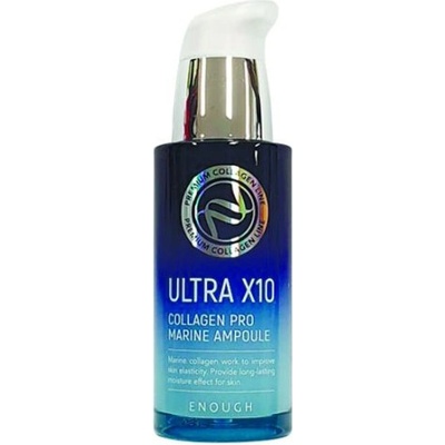 Enough Ultra X10 Collagen Pro Marine Ampoule - Колагенов Серум за Лице 30мл