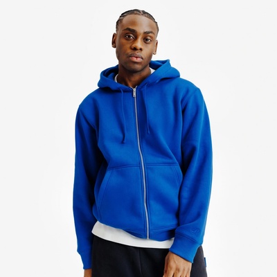 DECATHLON unisex mikina na zip modrá