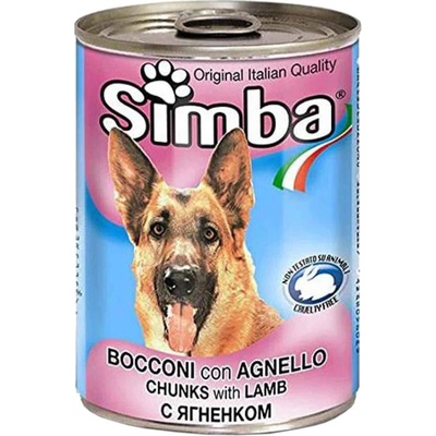 Simba šťavnaté mäsové kúsky s kvalitnou jahňacinou v lahodnej omáčke 415 g