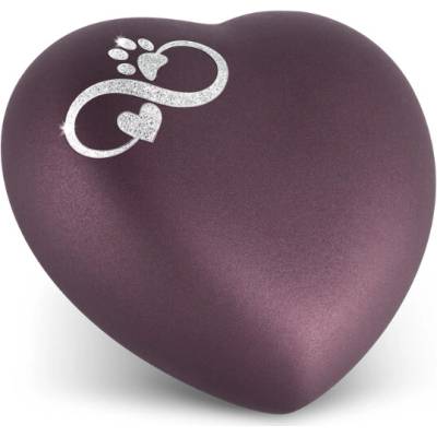 Zvieracia urna Herz Infinty - Berry 0,5l