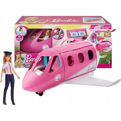 MATTEL Barbie Tryskové letadlo s pilotkou