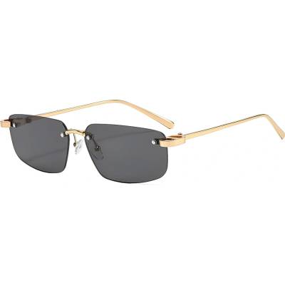 Techsuit Слънчеви очила Techsuit Premium Sunglasses (S098) - унисекс, правоъгълни, без рамка - Син (Royal)