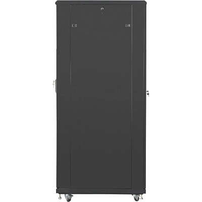 Lanberg rack cabinet 19" free-standing 42U/800x1000 (flat pack) with mesh door black (FF01-8042-23B)