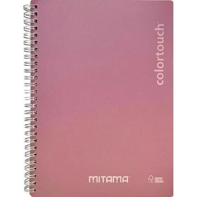 Mitama Spirálový sešit i Note čistý růžový