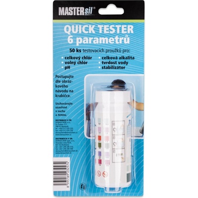 MASTERsil proužkový tester 6v1 (50ks) – Hledejceny.cz