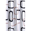 Aqualine polyester bílá/černá/béžová ZP004 180 x 200 cm
