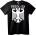 NOONEBRAND Тениска Vultures Двоен Орел - XL, White