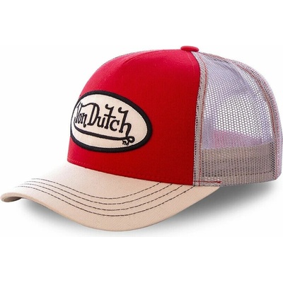 Von Dutch Baseball homme avec filet red/white