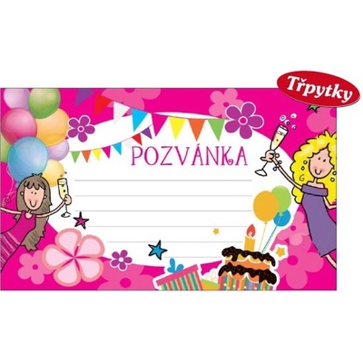 Pozvánka RŮŽOVÁ (BOK-2030)